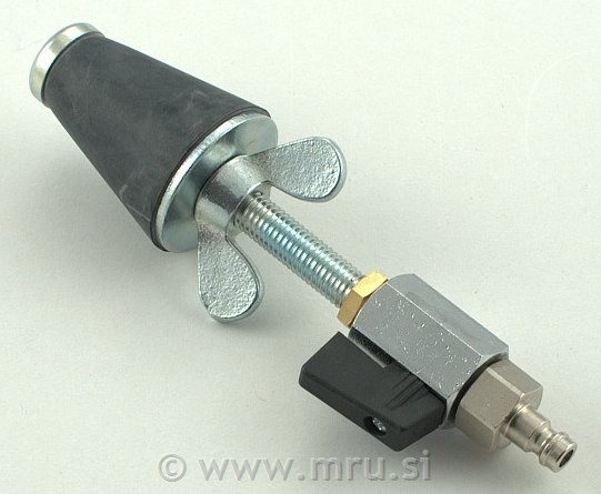 Ispitni konusni čep 3/4"-1 1/4" sa slavinom, NW5